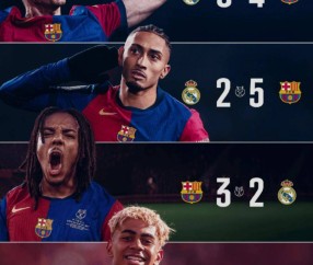 8万人到场！西甲25亿欧对决23点上演：皇马6连败？巴萨赢球就登顶